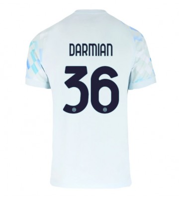 Inter Milan Matteo Darmian #36 Udebanetrøje 2025-26 Kortærmet